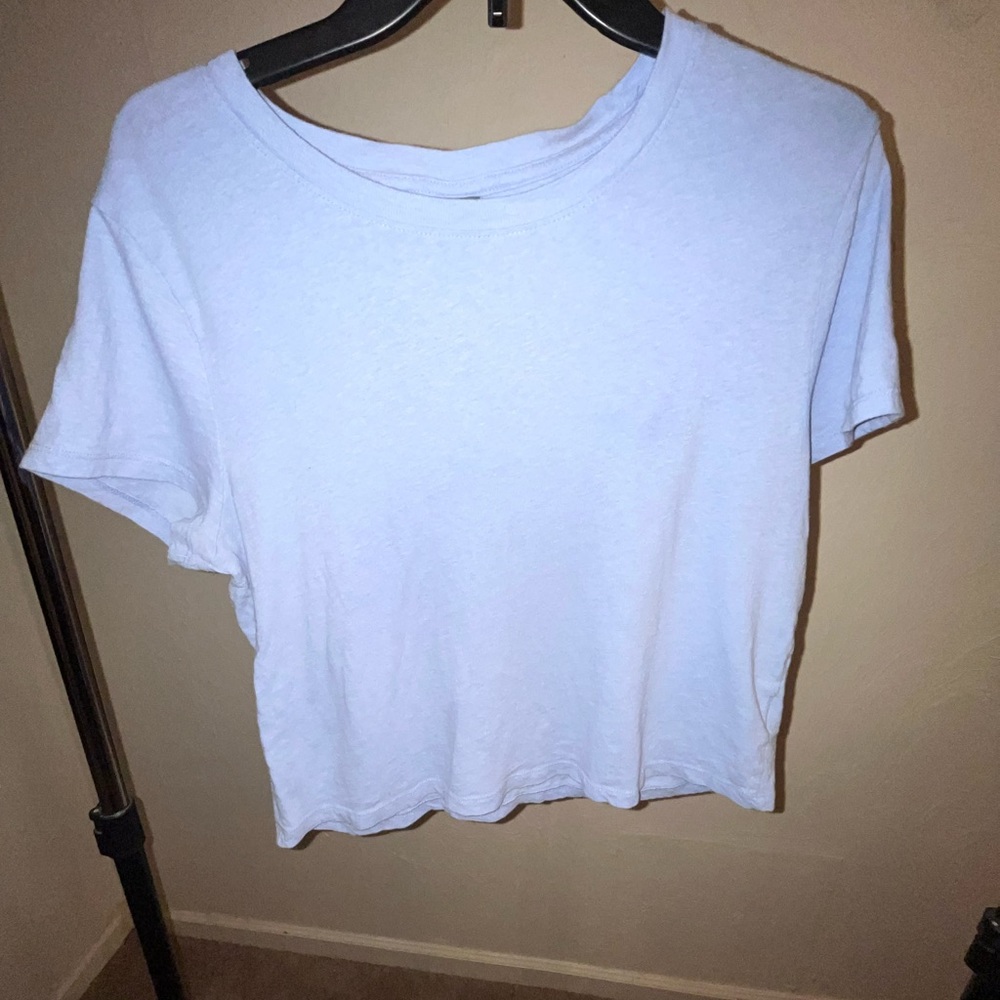Blue short sleeve t shirt